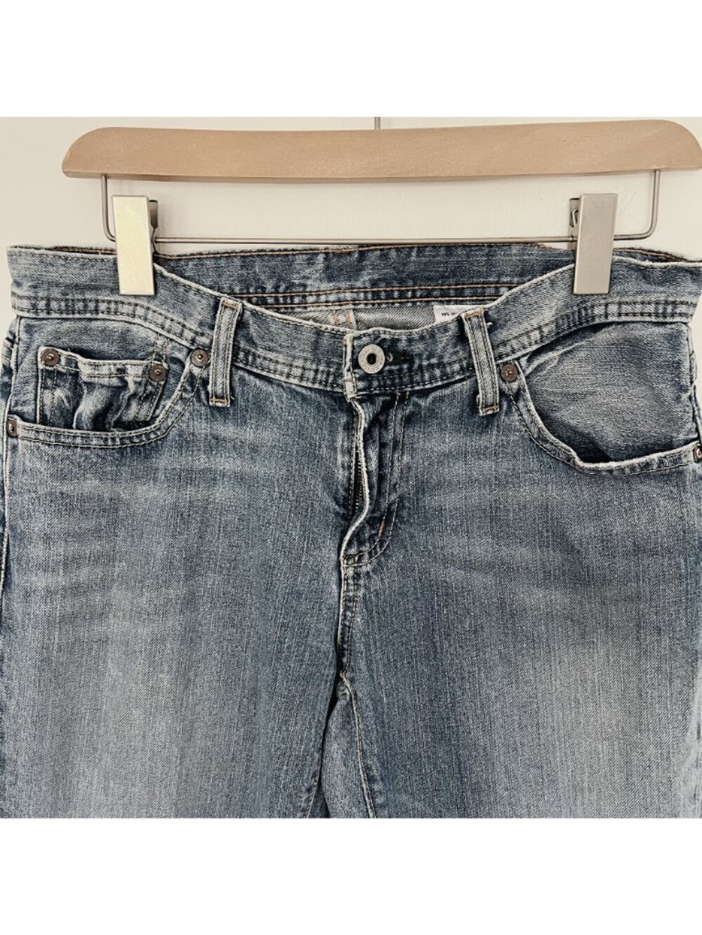 Vintage 90s Ralph Lauren Jeans Womens Sz 8 Kelly Low Rise Bootcut Stretch - Picture 3 of 13